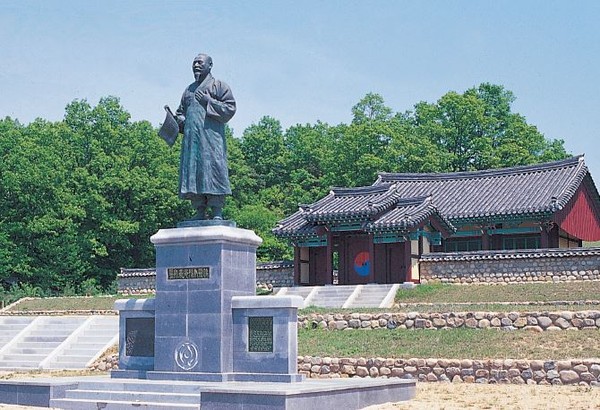 ▲ 충북 청주시 의암 손병희 선생 유허지 전경.ⓒ동학학회