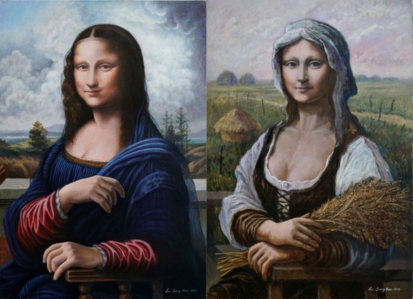 ▲ 바로크(왼쪽), 사실주의(오른쪽)ⓒ이성구 화백