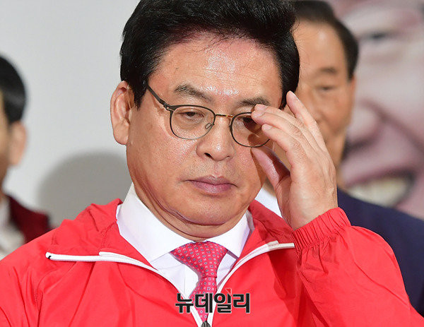 ▲ 자유한국당 정우택 원내대표. (자료사진) ⓒ뉴데일리 정상윤 기자