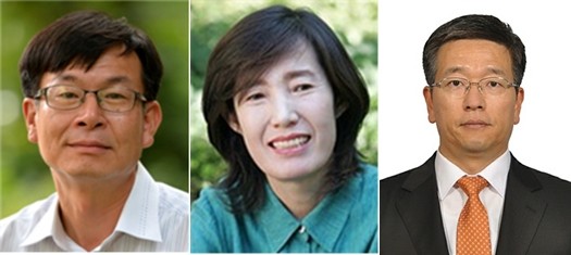 ▲ 왼쪽부터 김상조 공정거래위원장 내정자, 피우진 신임 보훈처장, 김종호 공직기강비서관. ⓒ청와대 제공