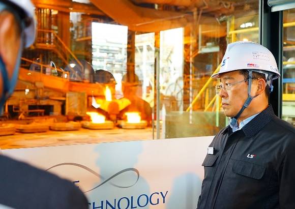 ▲ LS그룹 구자열 회장이 현장 소통 경영에 박차를 가하고 있다. ⓒLS그룹