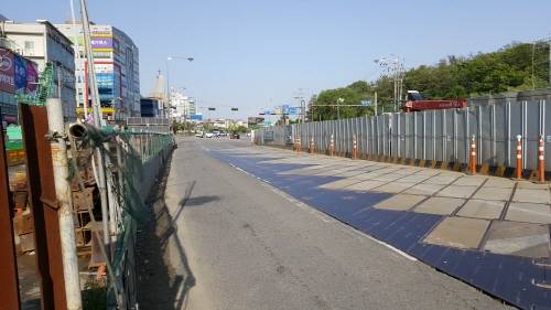 ▲ 김포도시철도 걸포북변역 공사현장. ⓒ GS건설