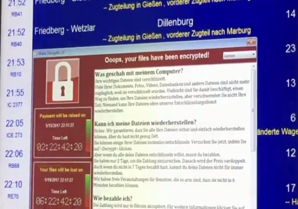 ‘워너크라이(WannaCry)’ ‘랜섬웨어’ 해킹공격 관련 美'ABC뉴스' 보도 일부.ⓒ美'ABC뉴스' 보도영상 화면 캡쳐
