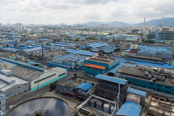 ▲ 염색산단 전경.ⓒ대구시