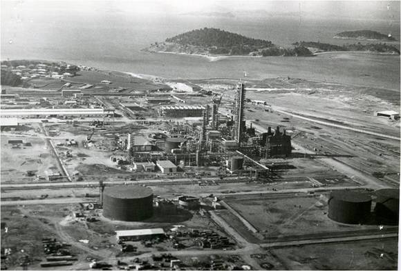 ▲ 1969년 No.1 CDU 준공 이후 사진[제공=GS칼텍스]