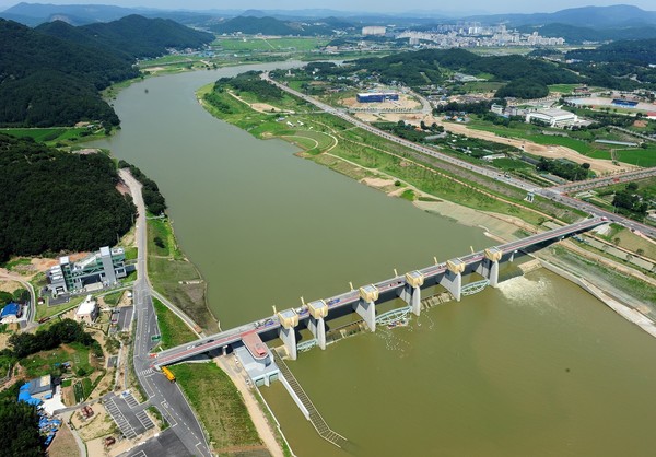 ▲ 충남 공주보. ⓒ충남도