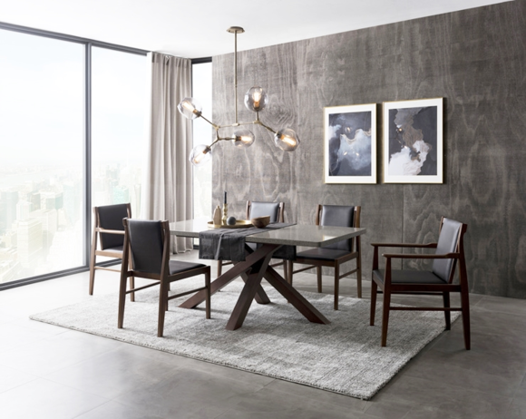 ▲ 현대리바트 살루트 식탁. ⓒ현대리바트