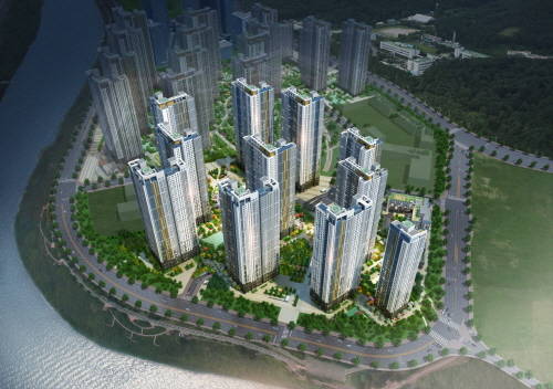 ▲ 그랑시티자이 2차 조감도. @GS건설