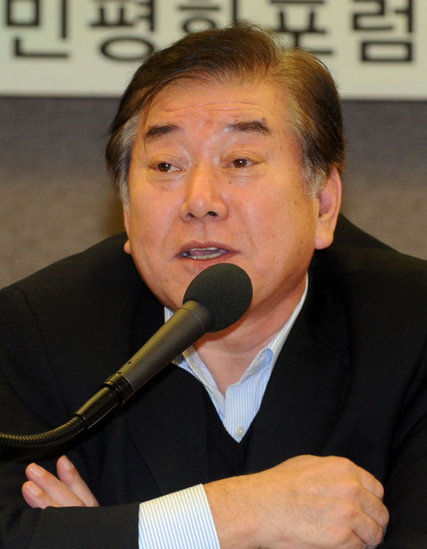 ▲ 문정인 대통령 통일·외교·안보 특별보좌관. ⓒ뉴시스 사진DB