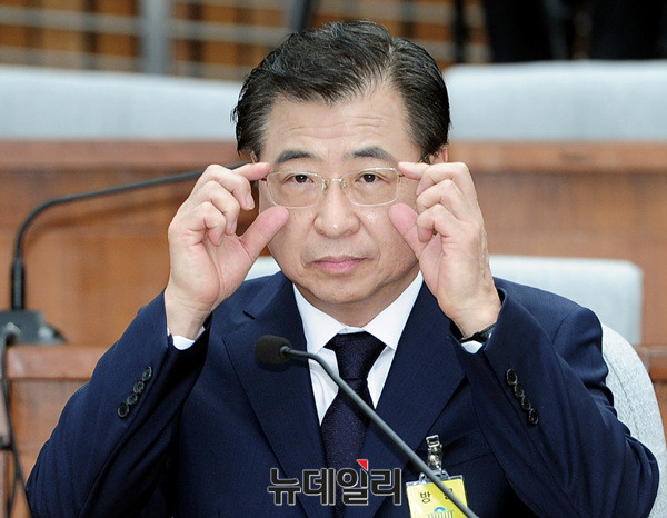 ▲ 29일 국회 제3회의장에서 서훈 국가정보원장 후보자에 대한 인사청문회가 열렸다. 사진은 서훈 후보자.ⓒ뉴데일리=공준표 기자