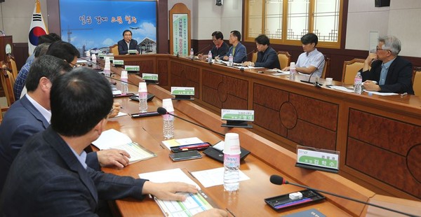 ▲ 충북 청주시가 31일 옥화구곡 관광명소화 사업 최종보고회를 진행했다.ⓒ청주시