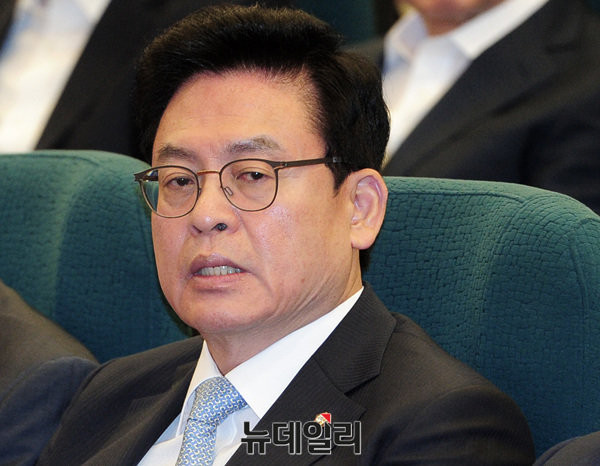 ▲ 자유한국당 정우택 원내대표. ⓒ뉴데일리 공준표 기자