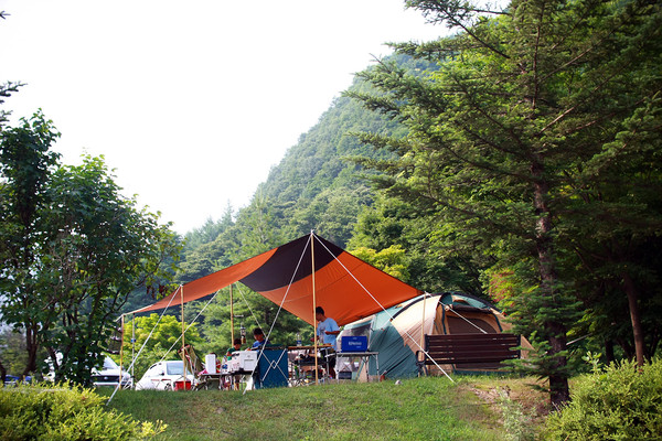 ▲ 어린이 캠핑장.ⓒ단양군