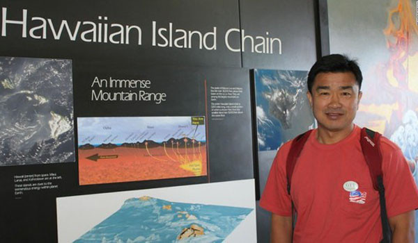 ▲ 지난 4월 북한 측이 갑자기 불법구금한 김상덕 前평양과학기술대 교수. 미국 국적자다. ⓒ美CNN 당시 관련보도 화면캡쳐.