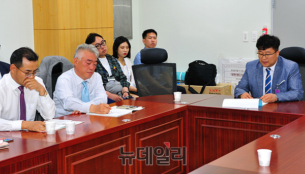 ▲ 2017년 한국항공보안학회 참석중인 항공관계자들 ⓒ뉴데일리 오세진