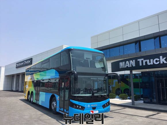 ▲ 만트럭벅스코리아 2층 버스.ⓒ뉴데일리