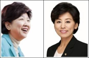 ▲ 바른정당 박인숙 의원(왼쪽), 더불어민주당 남인순 의원 ⓒ박인숙, 남인순 의원실
