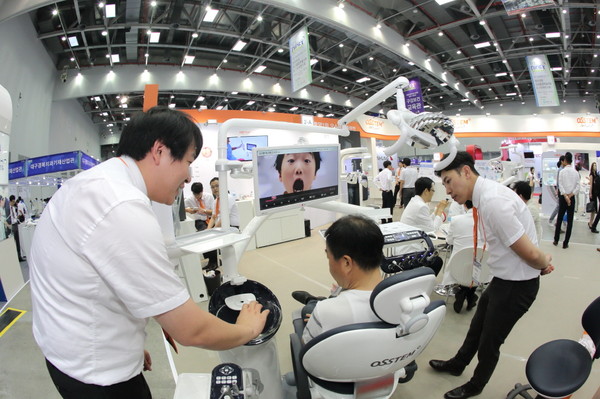 ▲ 지난해 열린 메디엑스포 의료기기 부스 모습.ⓒ엑스코