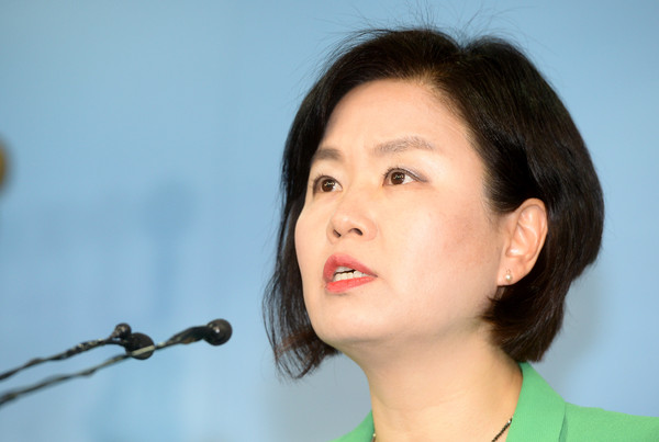 ▲ 김유정 국민의당 대변인. ⓒ뉴시스