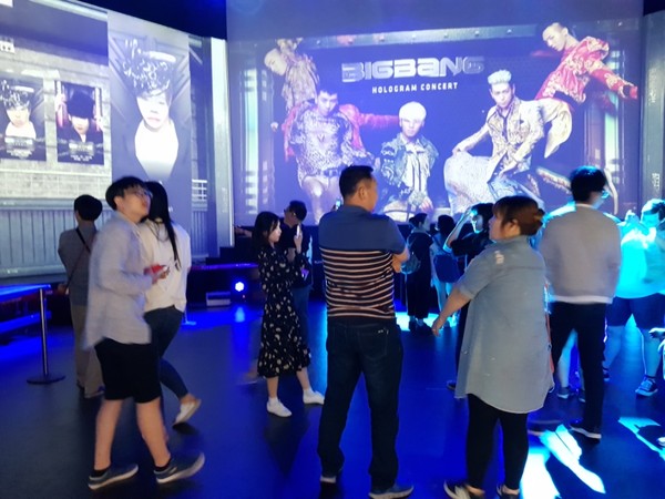 ▲ 제주 서귀포시의 인기박물관 플레이케이팝 방문객 모습.ⓒ충북교육청