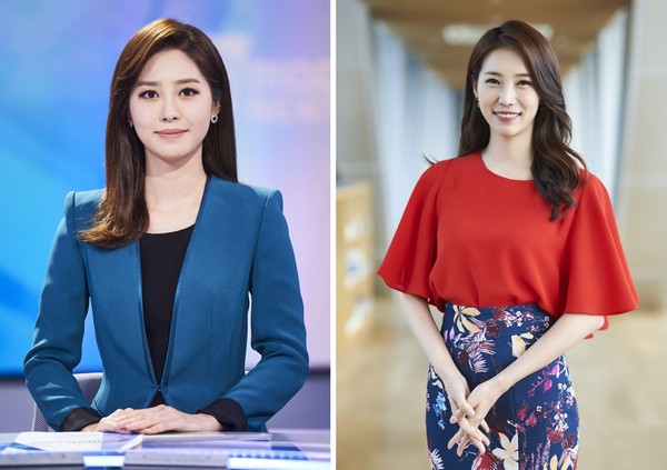 ▲ 박연경(좌) 앵커와 김초롱 아나운서.