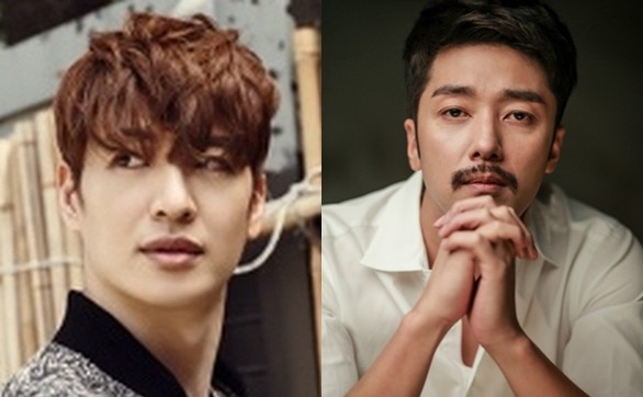 ▲ 가수 손호영(왼쪽)과 배우 안형준ⓒ달서구청