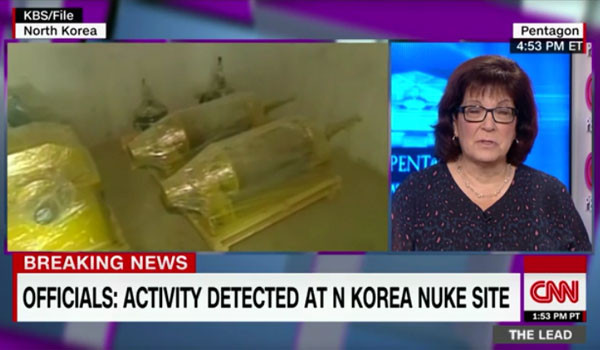 美폭스뉴스와 CNN이 "북한 핵 실험장에서 차량과 인원이 분주히 움직이고 있다"고 美국방부 관계자를 인용해 보도했다. ⓒ美CNN 관련보도 화면캡쳐.