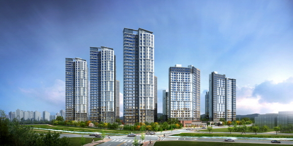 ▲ 고양 향동지구 중흥S-클래스 투시도. ⓒ 중흥건설