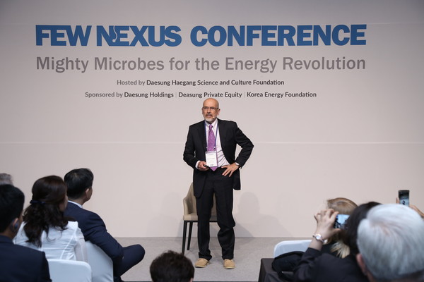 ▲ 이탈리아 피렌체 대학 농업환경대 농업미생물학 마리오 트레디치 교수.ⓒ대성그룹