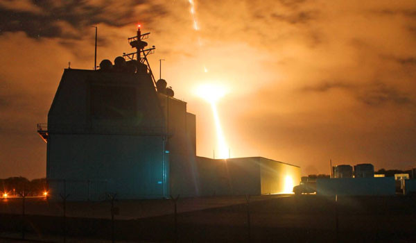 ▲ 일본 정부가 도입하기로 한 '이지스 어쇼어' 체계의 시험발사 장면. ⓒ美국방부 미사일 방어국(MDA) 공개사진.
