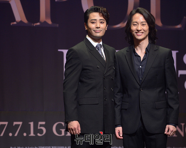 ▲ 왼쪽부터 배우 이창섭, 백형훈, 진태화 ⓒ 뉴데일리 공준표