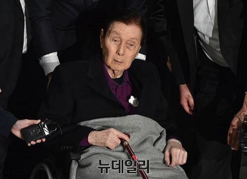 ▲ 신격호 롯데그룹 명예회장. ⓒ뉴데일리