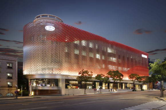 ▲ 기아자동차는 29일 국내영업본부 사옥 1층에 위치한 복합 브랜드 체험공간 'BEAT 360'을 공식 개관했다고 밝혔다.ⓒ기아자동차