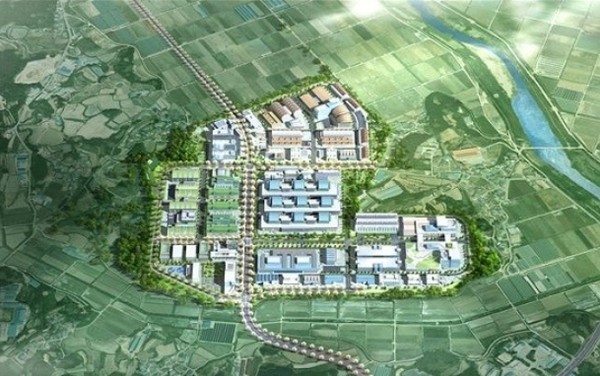 ▲ 진천군 송두산업단지 조감도.ⓒ진천군