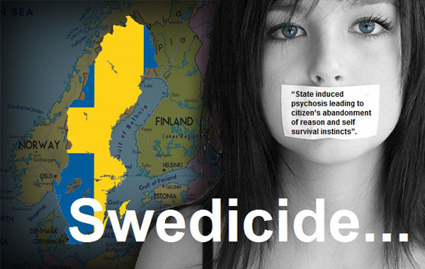 ▲ 스웨덴 국민 가운데 다수는 이슬람 이민자들의 횡포를 외면하고 숨기는 언론, 정치인, 지식인들이 나라를 자살로 이끈다고 비판하고 있다. ⓒ쉐벳닷컴 화면캡쳐.