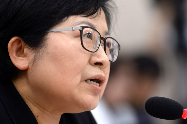 ▲ 정현백 여가부 장관 후보자. ⓒ뉴시스