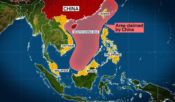 ▲ 지난 1일 美해군 이지스 구축함 '스테덤' 함이 파라셀 군도 인공섬 인근을 항해했고, 中정부가 강력히 항의했다고 CNN 등 美언론들이 보도했다. ⓒ美CNN 관련보도 화면캡쳐.