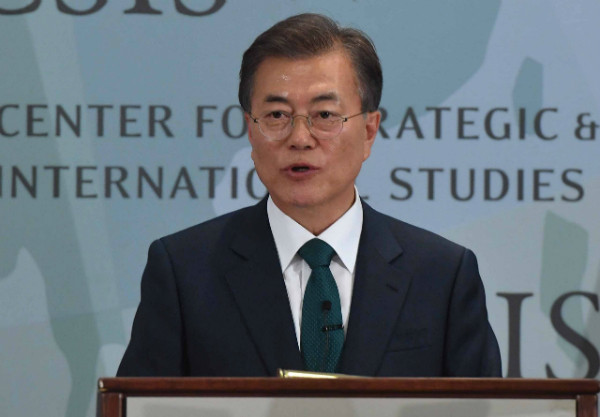 ▲ 해외 순방 중 연설하고 있는 문재인 대통령(자료사진). ⓒ뉴시스 사진DB