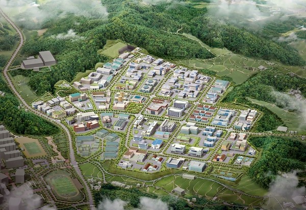 ▲ 괴산 대제산업단지 조감도.ⓒ괴산군