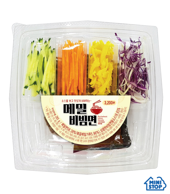 ▲ 메밀비빔면 이미지. ⓒ미니스톱