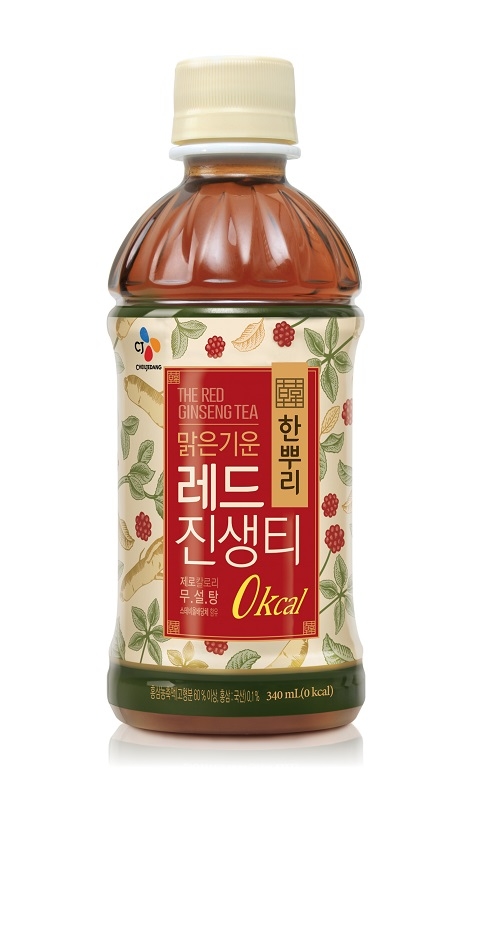 ▲ 한뿌리 레드진생티. ⓒCJ제일제당