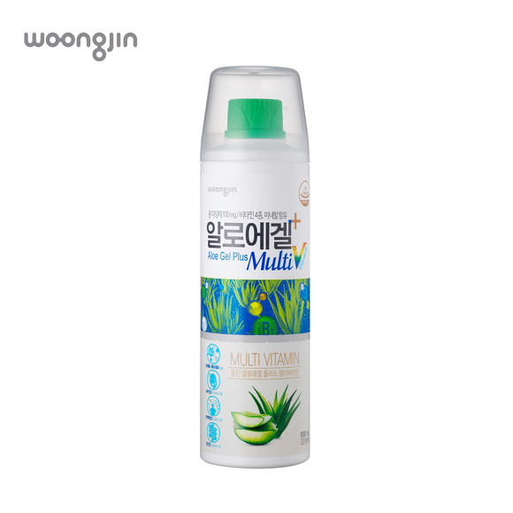 ▲ 웅진 알로에겔 플러스 멀티비타민. ⓒ웅진식품