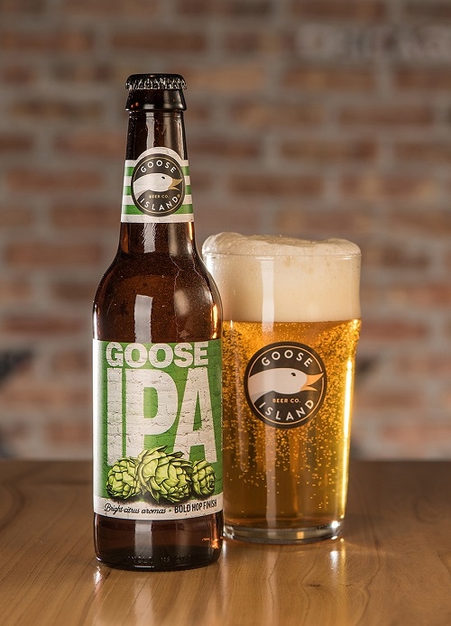 ▲ 구스 아일랜드 대표 맥주 '구스 IPA'. ⓒ구스아일랜드