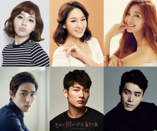 ▲ 최우리, 문진아, 이정화, 김찬호, 서영주, 백성현 (상단 左측부터 시계 방향)ⓒ벨라뮤즈