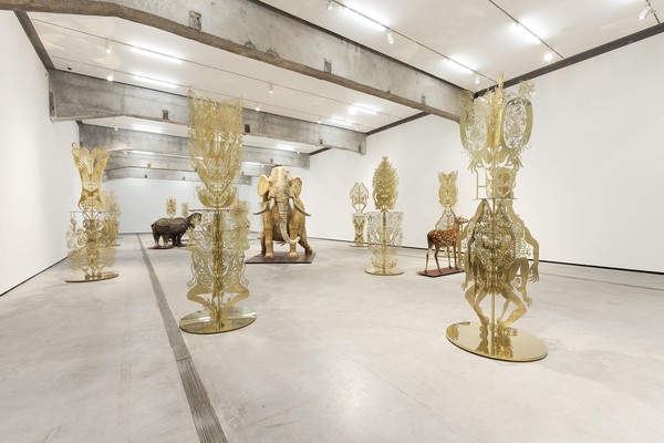 ▲ 중국의 공예를 이끌고 있는 대표작가 우지엔안의 공예작품.ⓒ청주시