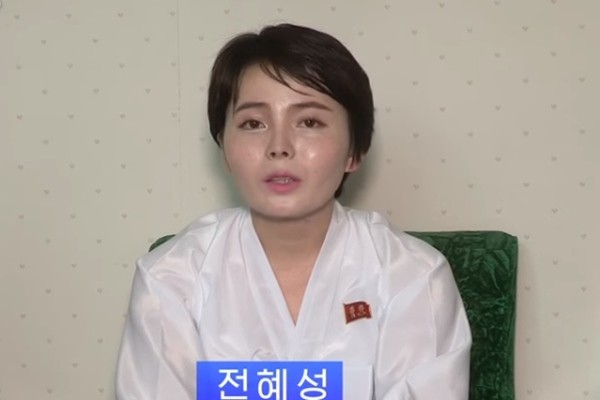 임지현이라는 이름으로 국내 방송에서 활약했던 한 탈북자가 북한의 대남 선전매체에 등장해 눈길을 끈다. 사진은 관련 '우리민족끼리' 인터뷰 영상 일부.ⓒ北선전매체 보도영상 화면캡쳐