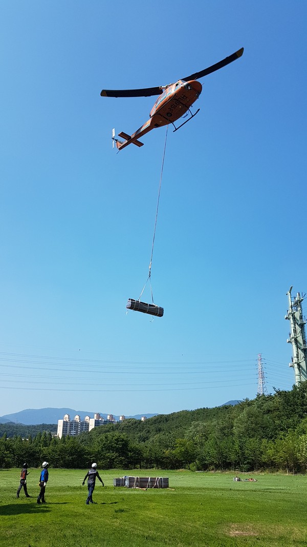 ▲ 대구 북구 함지산 망일봉 전망대 공사 완공이 마무리되고 있다.ⓒ북구청