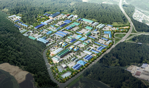 ▲ 생극산업단지 조감도.ⓒ음성군