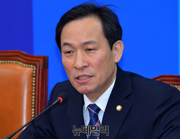 ▲ 우상호 더불어민주당 전 원내대표. ⓒ뉴데일리 공준표 기자