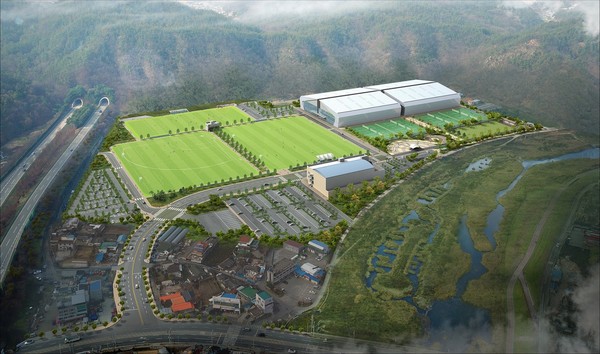 ▲ 안영생활체육시설단지 조감도.ⓒ대전시